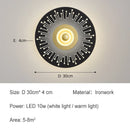 Ljojo Modern Led Wall Light Nordic Creative Color Living Room Iron Wall Lamp