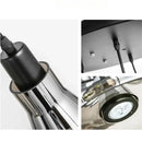 Ljojo Modern Bauhaus Smoke Gray Glass Stone Iron LED Pendant Light for Living Room