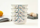 Ljojo 5-inch Bone Golden Bell Large Rice Bowl Noodle Bowl