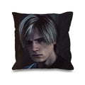 Ljojo Leon Kennedy Anime Pillowcase - 45x45 Decorative Cushion Cover