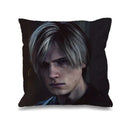 Ljojo Leon Kennedy Anime Pillowcase - 45x45 Decorative Cushion Cover