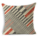 Ljojo Mandala Graffiti Cushion Cover 45x45cm Linen Pillow Case for Sofa Bed Decor