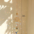 Ljojo™ Crystal Lotus Sun Catcher Chakra Rainbow Prism Home Decor