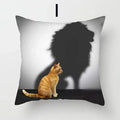 Cat Pattern Cushion Cover 45x45cm - Ideal Sofa & Home Decor Gift by Ljojo