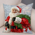 Christmas Santa Claus Pillowcase - Ljojo Christmas Day Party Sofa Decoration Gift