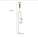Ljojo™ Glass Ball Vertical Chandelier - Nordic Geometric Pendant Light