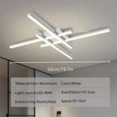 LED Ceiling Light Minimalist Long Line 30/40/50cm for Bedroom Living Room Illumination by Ljojo