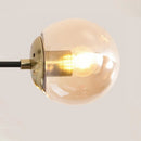 Ljojo LED Gold Black Chandelier for Bedroom Living Room - Creative Ceiling Pendant Light