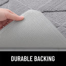 Ljojo Low-Profile Indoor Entry Doormat 80x120 - Non-Slip Absorbent Washable Rug