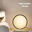 Ljojo LED Round Table Lamp with Stepless Dimming - Bedroom Night Light