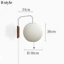 Italian Silk Wall Lamp LED E27 Flying Saucer Decorative Light Bedroom Minimalist Ljojo