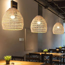 Rattan Pendant Chandelier Ceiling Light by Ljojo™ - Hand Knitted, Modern Design
