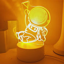 Astronaut USB 3D Night Light for Bedroom | Ljojo Desk Lamp for Living Room