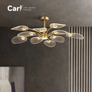Modern Acrylic Chandelier: Warm Nordic Living Room & Bedroom Light - Ljojo