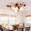 Nordic Flower LED Pendant Light Chandelier by Ljojo - Modern Dining Room Bedroom Decor Fixture