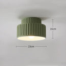 Nordic Resin Ceiling Light for Bedroom Hallway Living Room by Ljojo