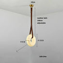 Ljojo LED Resin Pendant Light for Modern Luxury Living Spaces