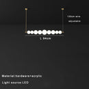 Modern Minimalist LED Pendant Light Cream Bubble Chandelier Home Decor by Ljojo