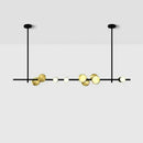 Nordic Strip LED Pendant Lights - Modern Minimalist Kitchen Chandelier by Ljojo