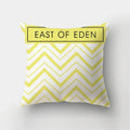 Blue Elk Geometric Pillow Case Cover by Ljojo - Fresh Animal Print Home Decoration