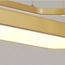 Modern Gold Black Dimmable Led Chandelier for Kitchen Dining Room - Ljojo Home Design Lusters
