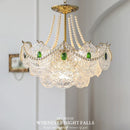 Ljojo Light Luxury Crystal Chandelier for Living Room, Bedroom, Dining Room