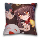 Genshin Impact Ljojo Pillow Cases - Klee Xiao Venti Hutao Anime Printed Pillowcases