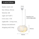 Modern Cloud LED Pendant Light for Living Room Dining Bedroom by Ljojo