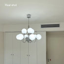 Nordic Vintage Glass Ball LED Pendant Lights Chandelier by Ljojo