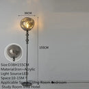 Ljojo Luxury LED Floor Lamp for Living Room Bedroom Study Hotel Decor