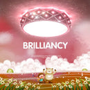 Nordic Pink Kawaii Ceiling Light for Children's Bedroom | Ljojo