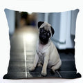 French Bulldog & Pug Dog Pillowcase by Ljojo - Decorative Animal Polyester Cushion Cover