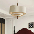 Ljojo Medieval Fabric Chandelier: Creative Pendant Light for Home Decoration, Living Room Lighting