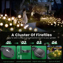 Ljojo Outdoor LED Solar Starburst Firefly Lights - Waterproof Garden Decorative Lamp