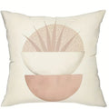 Geometric Leaf Pattern Pillow Cover for Bohemian Home Decor - Ljojo