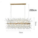 Ljojo LED Pendant Chandelier for Living Room Dining Salon Bedroom - Modern Indoor Lighting Fixtures