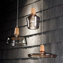 Industrial Glass Stone Jar LED Pendant Lights Hanging Lamps Chandelier for Home Decor by Ljojo