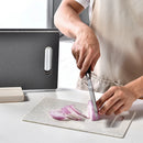 Ljojo Marbling Chopping Board Set with Holder - 4Pcs