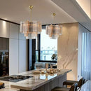 Ljojo Medieval Chandelier Murano Glass Luxury Retro Villa Dining Room Lamp