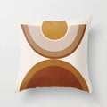 Ljojo Mid Century Geometry Abstract Pillow Case for Home Sofa Decor