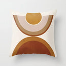 Ljojo Mid Century Geometry Abstract Pillow Case for Home Sofa Decor