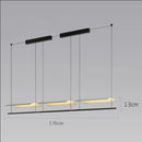 Ljojo Modern WabiSabi Acrylic Chandelier Pendant Lamp for Dining Living Office Kitchen Decor