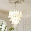 Cream Cloud Crystal Chandelier for Duplex & Villa Staircase by Ljojo