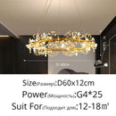 Dandelion Flower Chandelier LED Romantic Home Decoration Ljojo Bouquet Lamp