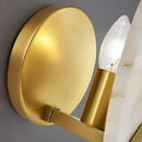 Ljojo Marble Alabaster Wall Lamp: Modern All-Copper Fixture for TV Background, Bedside, Corridor.