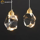 LED Crystal Chandelier - Modern Minimalist Living Room Dining Bedroom Bar Decor Light by Ljojo