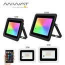 Ljojo™ RGB LED Flood Light 100W - 20W IP68 Waterproof Outdoor Garden Spotlight