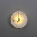 Ljojo Marble LED Wall Lamp Black Gold for Living Room Bedroom Restaurant Lighting