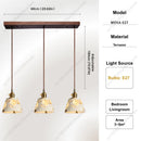 Ljojo Terrazzo Pendant Lamp Natural Stone LED Mid-Century Luxury Foyer KitchenBar Home