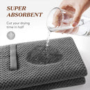 Ljojo Microfiber Hair Towel - Super Absorbent & Soft Bath Towel for Adults & Children